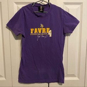 Minnesota Vikings Brett Farve T-Shirt